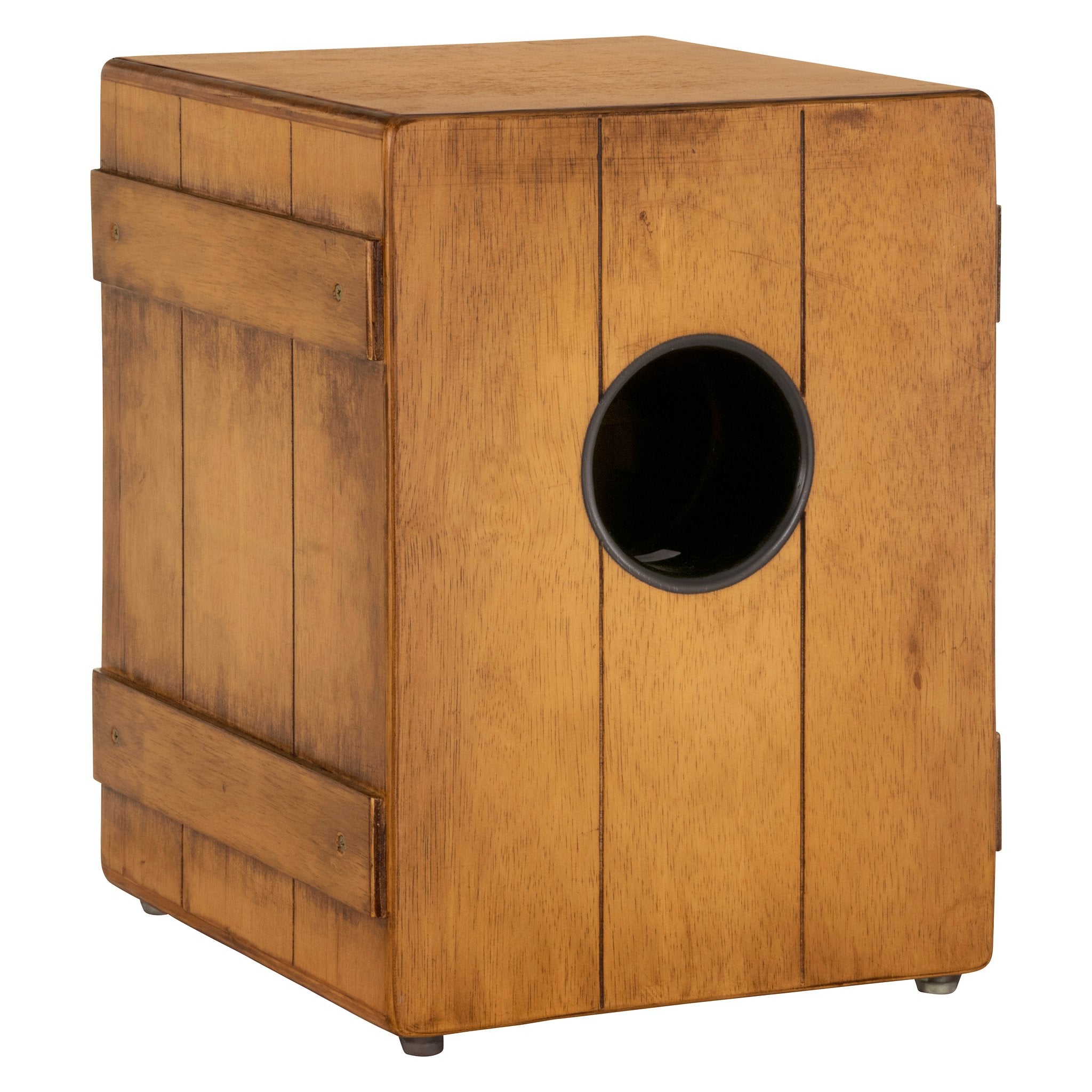 Pearl Vintage Style Crate Cajon - Coffee Graphic Finish - Image 5