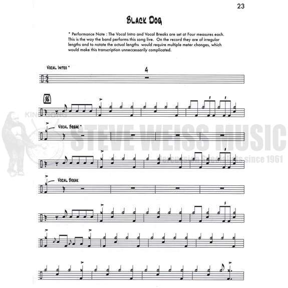 Peeke/Verga-Bonzo Beats (Led Zeppelin drum transcriptions)