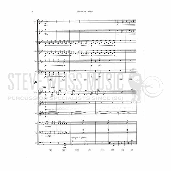 Perez-Ephemera (SP)-B/2V/Cro./3M