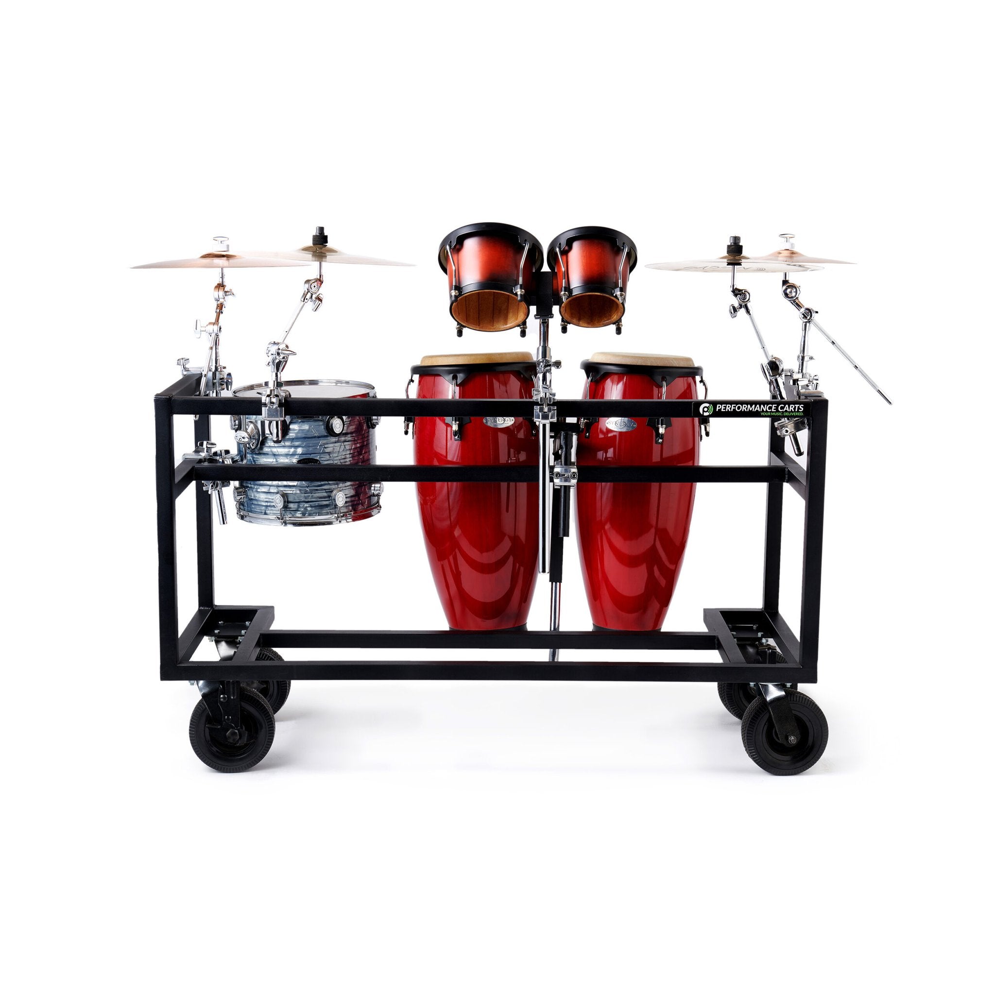 Performance Carts Auxiliary Percussion Cart PCA-100 with Instruments