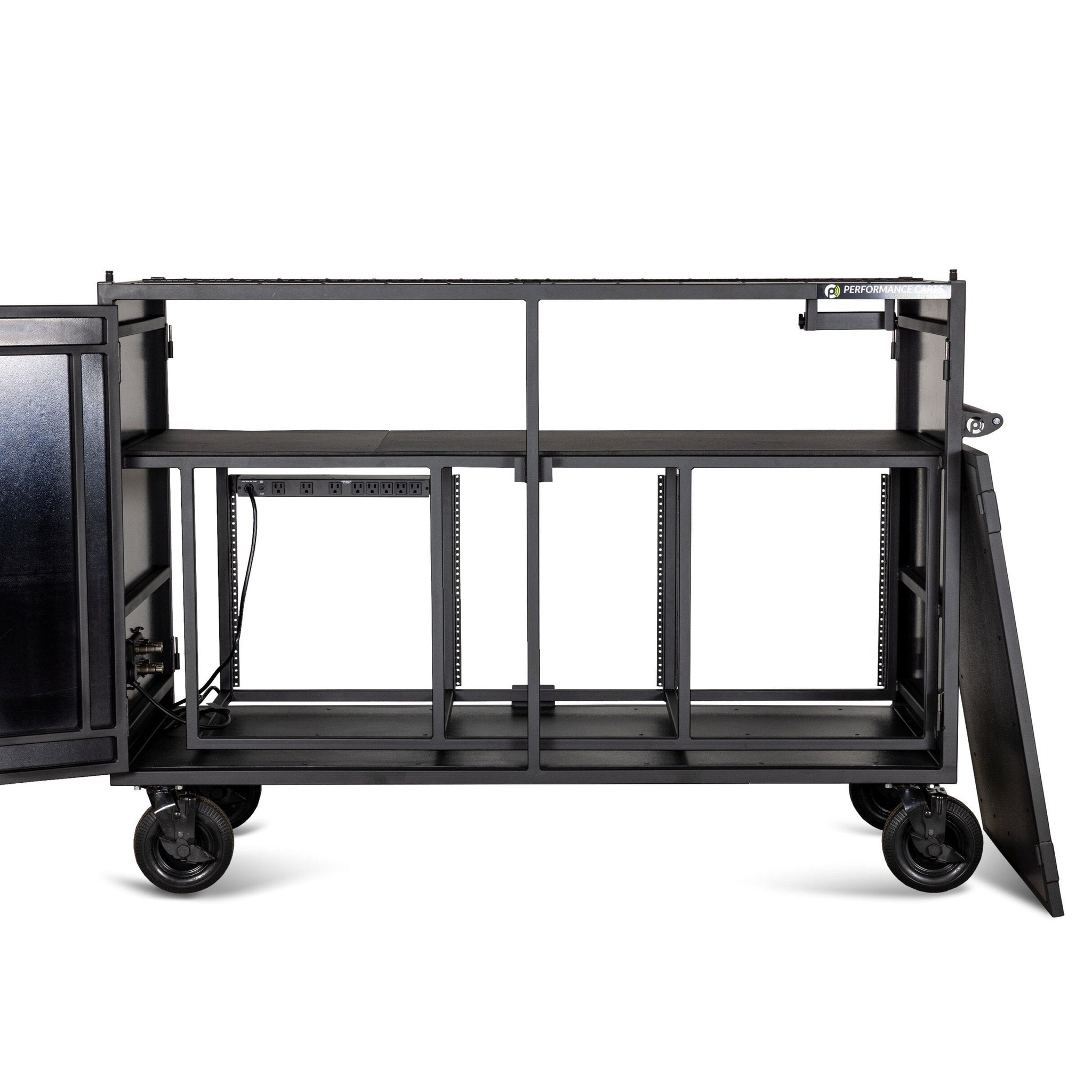 Performance Carts Triple Mixer Cart PCM-300 Sides Off