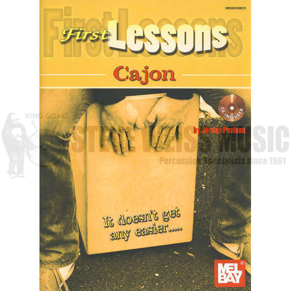 Perlson-First Lessons: Cajon (CD)