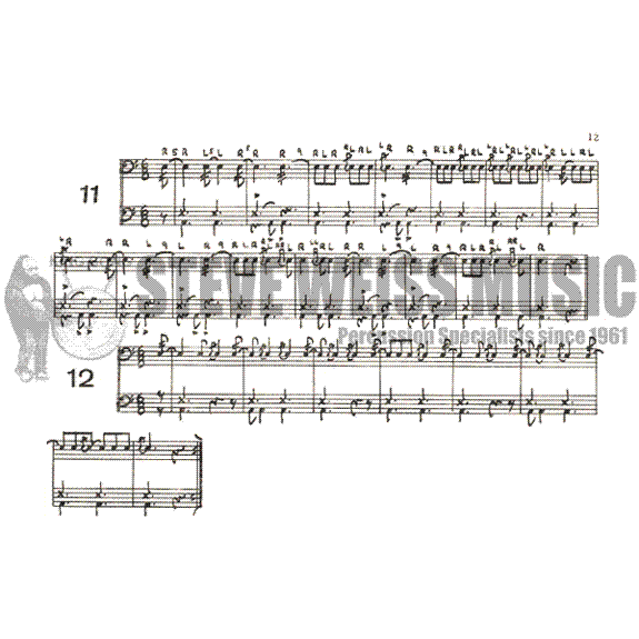 Peters-Drum Music to March By (Collection of Cadences)