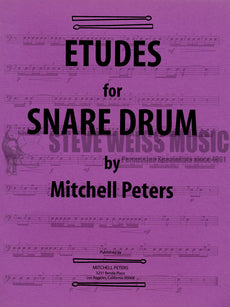 Peters-Etudes for Snare Drum