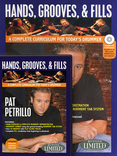 Petrillo-Hands, Grooves, & Fills (Book/CD/DVD package)