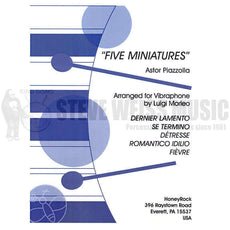 Piazzolla-Five Miniatures arr. Morleo-M