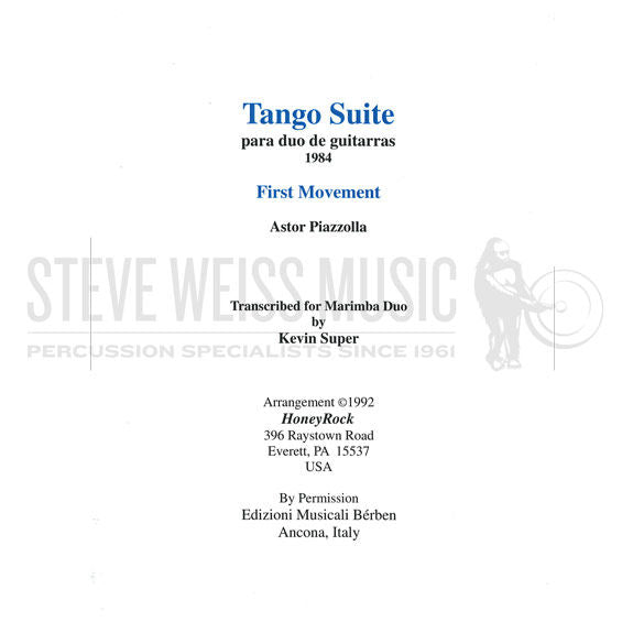 Piazzolla-Tango Suite First Movement (SP)-2M-arr. Super