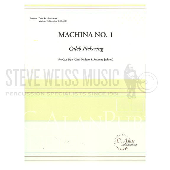 Pickering-Machina No. 1 (SP)-B or tuned pipes/V or tuned pipes/Cro./P