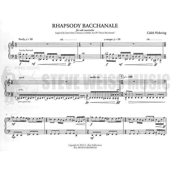 Pickering-Rhapsody Bacchanale-M