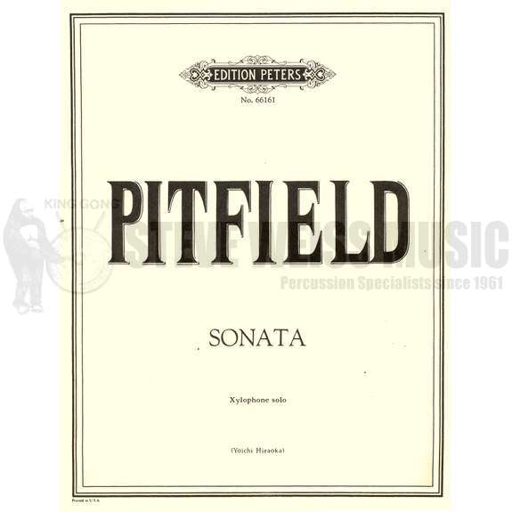 Pitfield-Sonata for Xylophone Solo-X