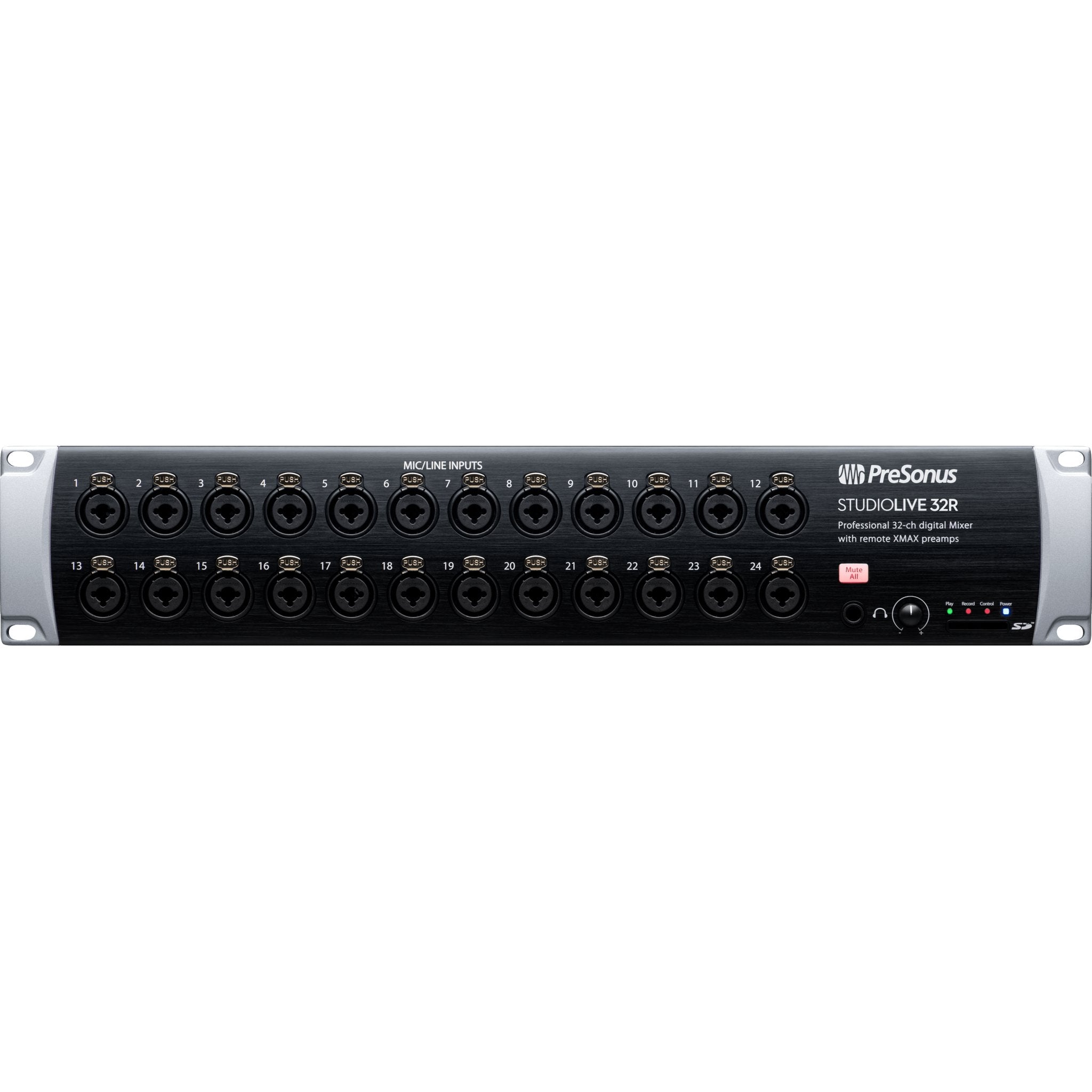 Presonus 32R StudioLive Digital Rack Mixer Front Panel