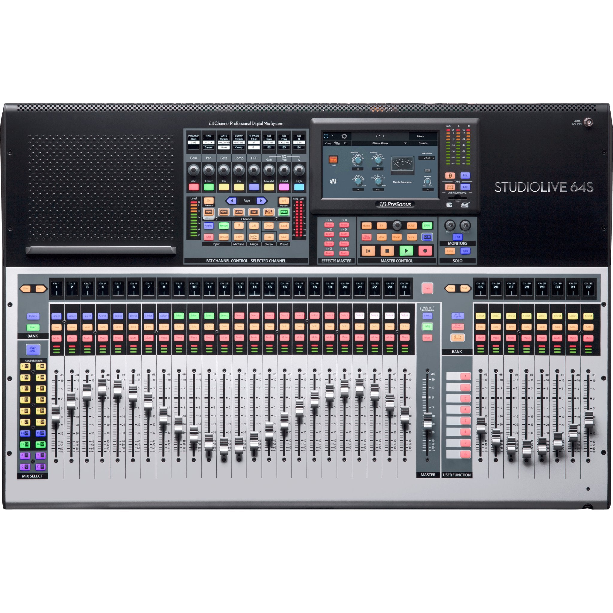 Presonus 64S StudioLive Digital Mixer with 76-channels