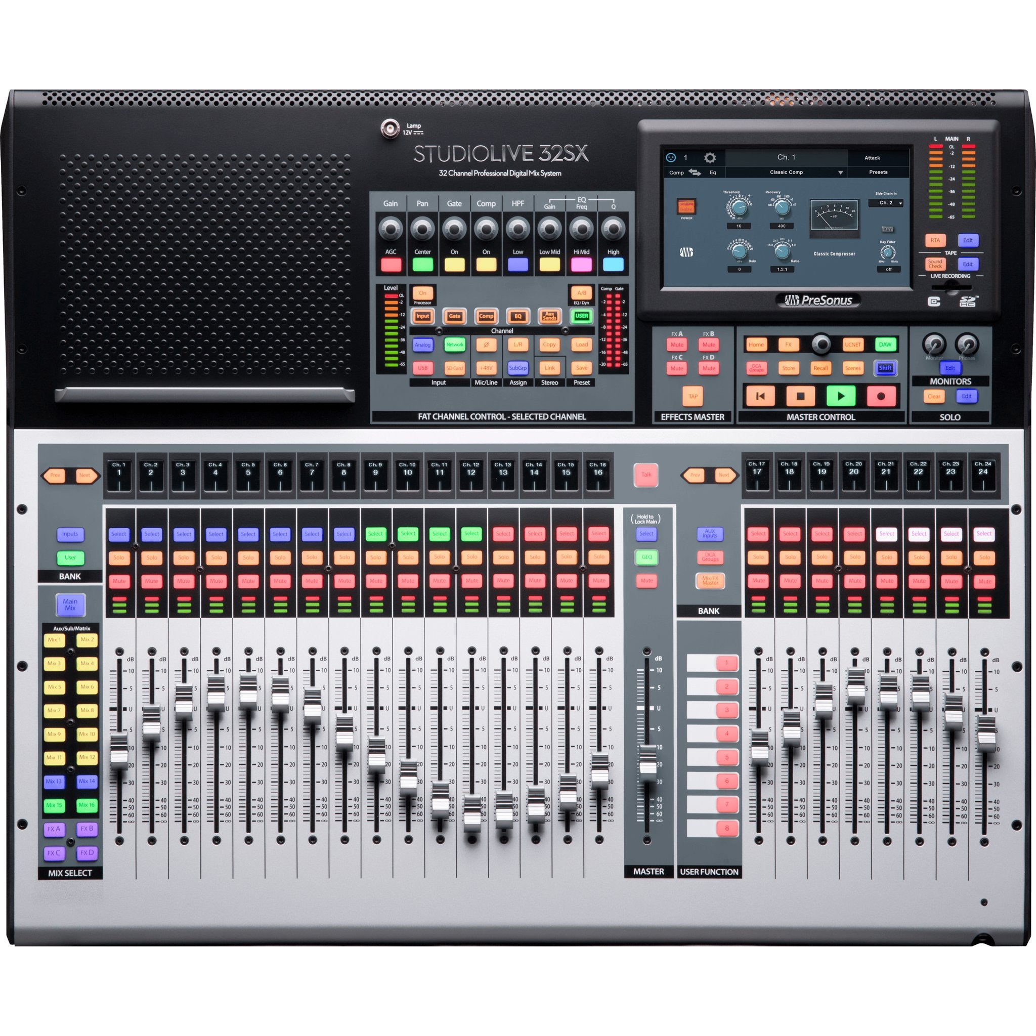 Presonus StudioLive 32SX Digital Mixer 40-channels, 25-faders