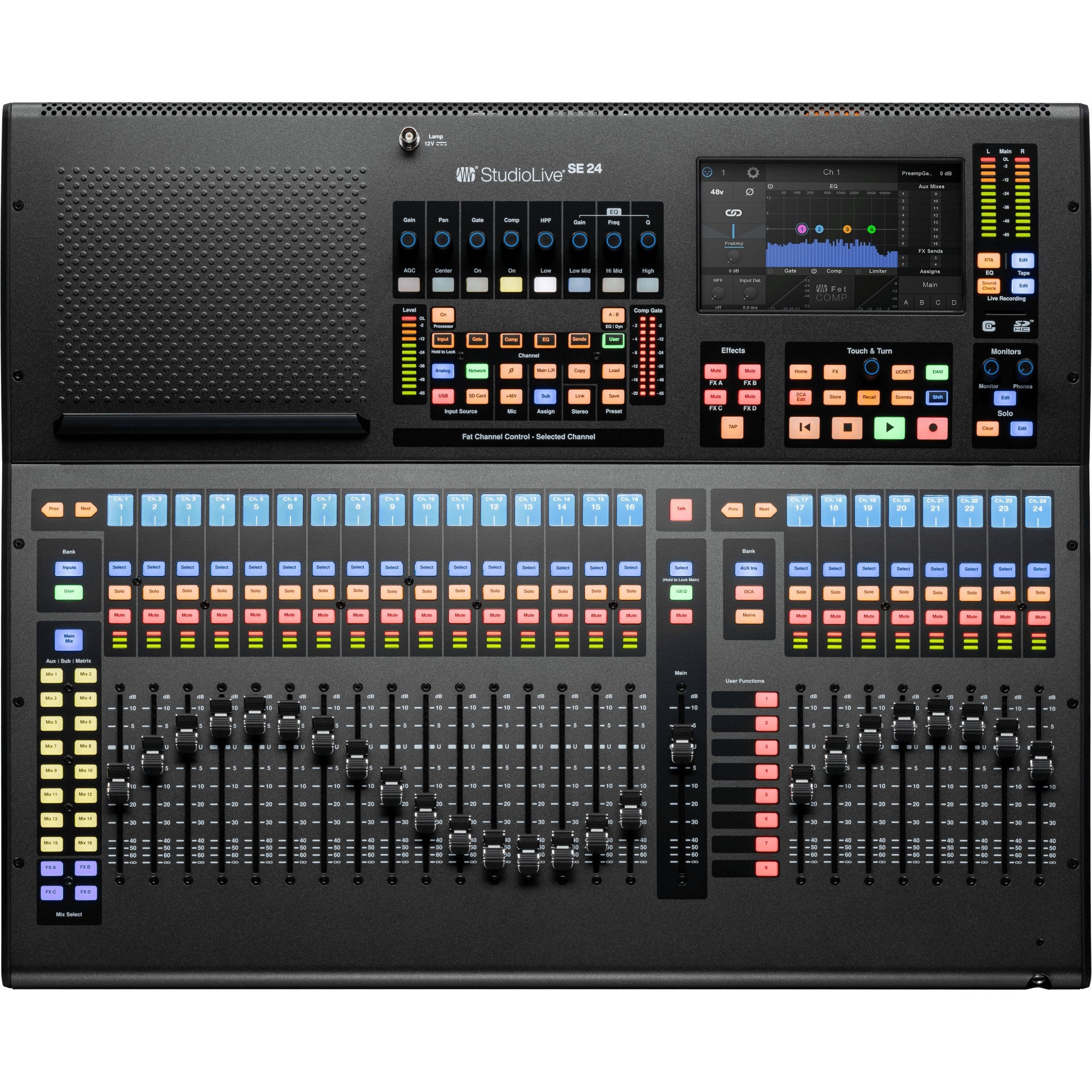Presonus StudioLive SE24 Digital Mixer Ergonomic Flat Screen