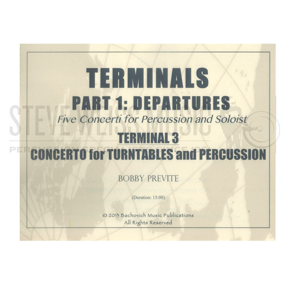 Previte-Terminal 3 (SP)-V/1T/P/2 Turntables