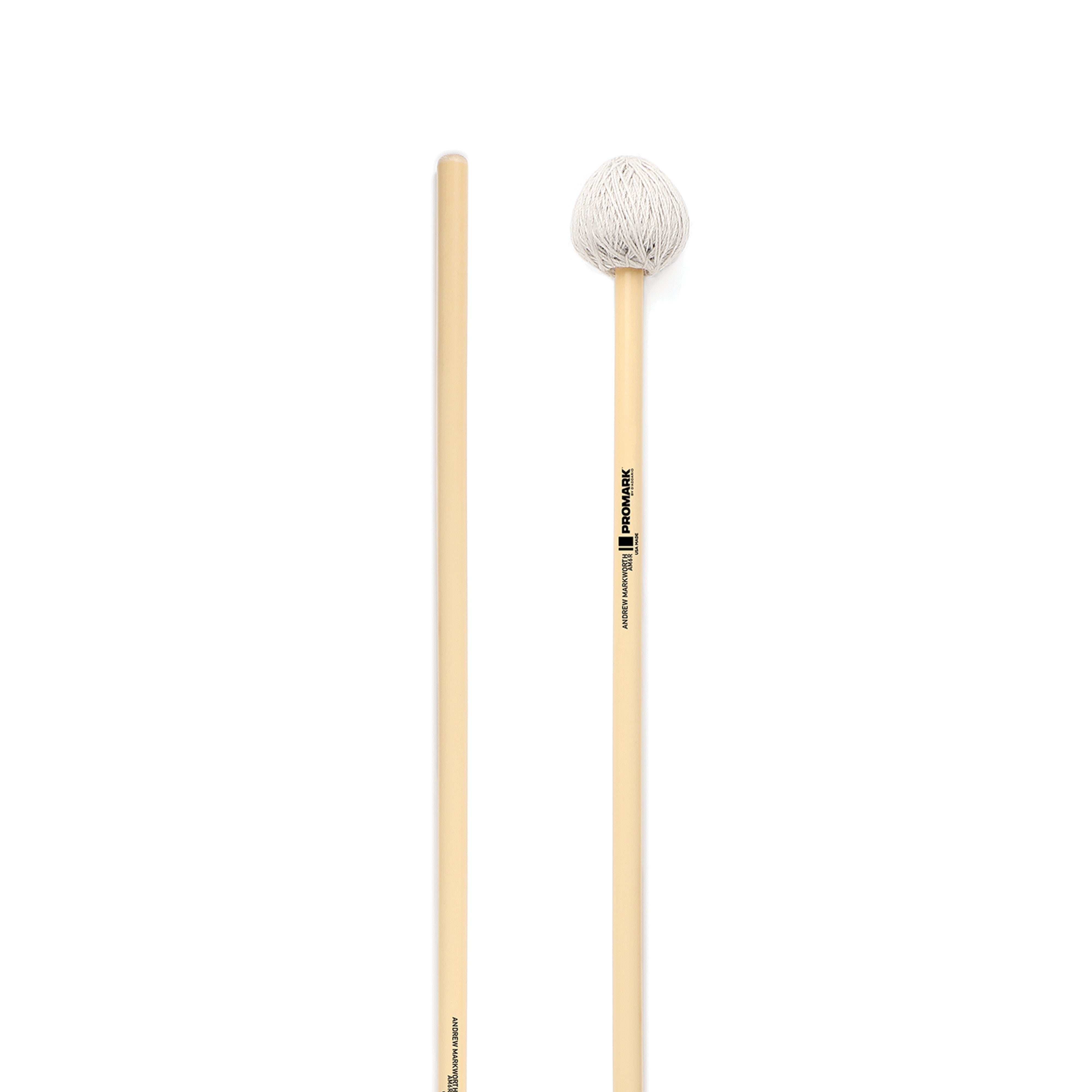Promark Andrew Markworth Medium Vibraphone Mallets - Rattan - Image 1