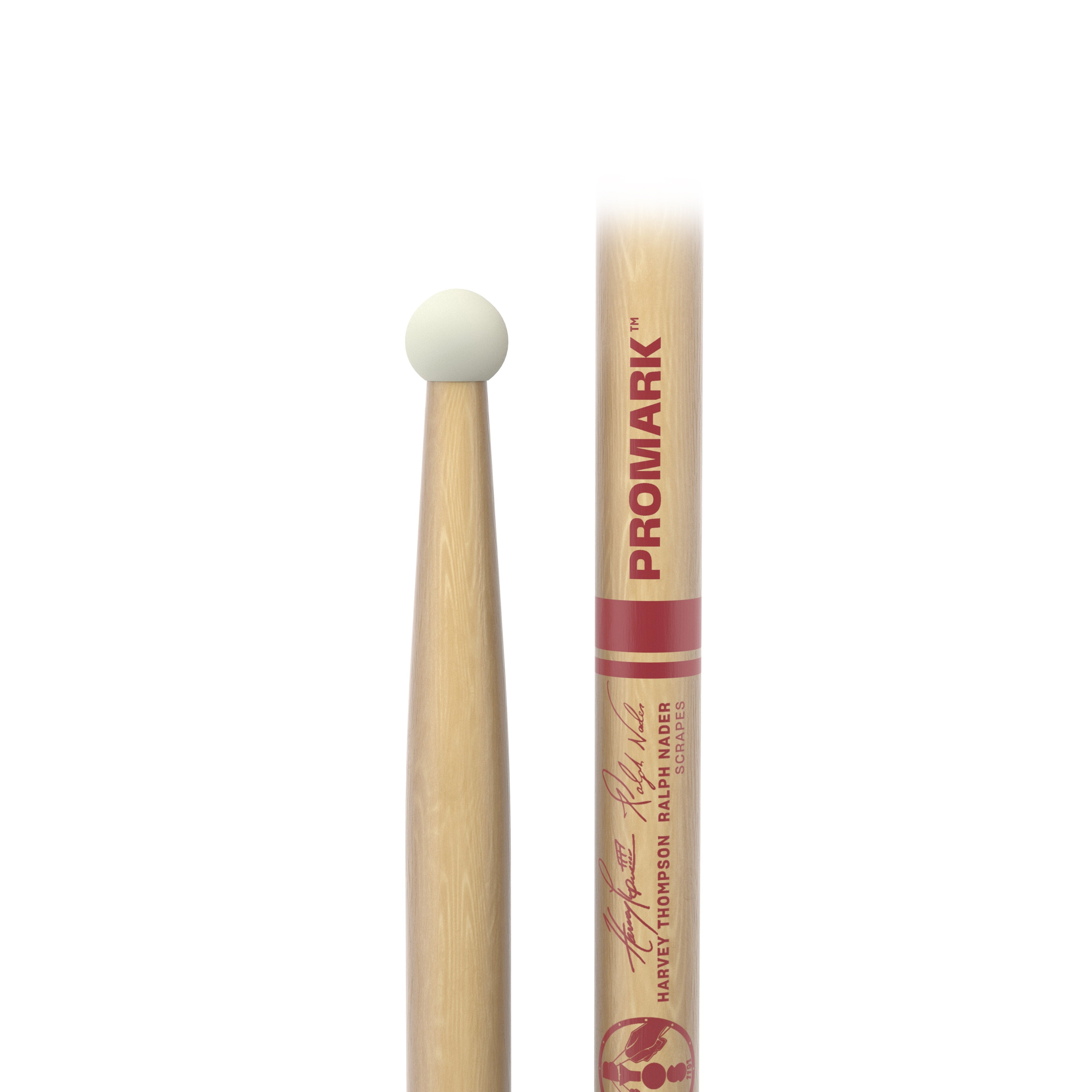 Promark BYOS Scrapes Signature Marching Drumsticks - Image 5