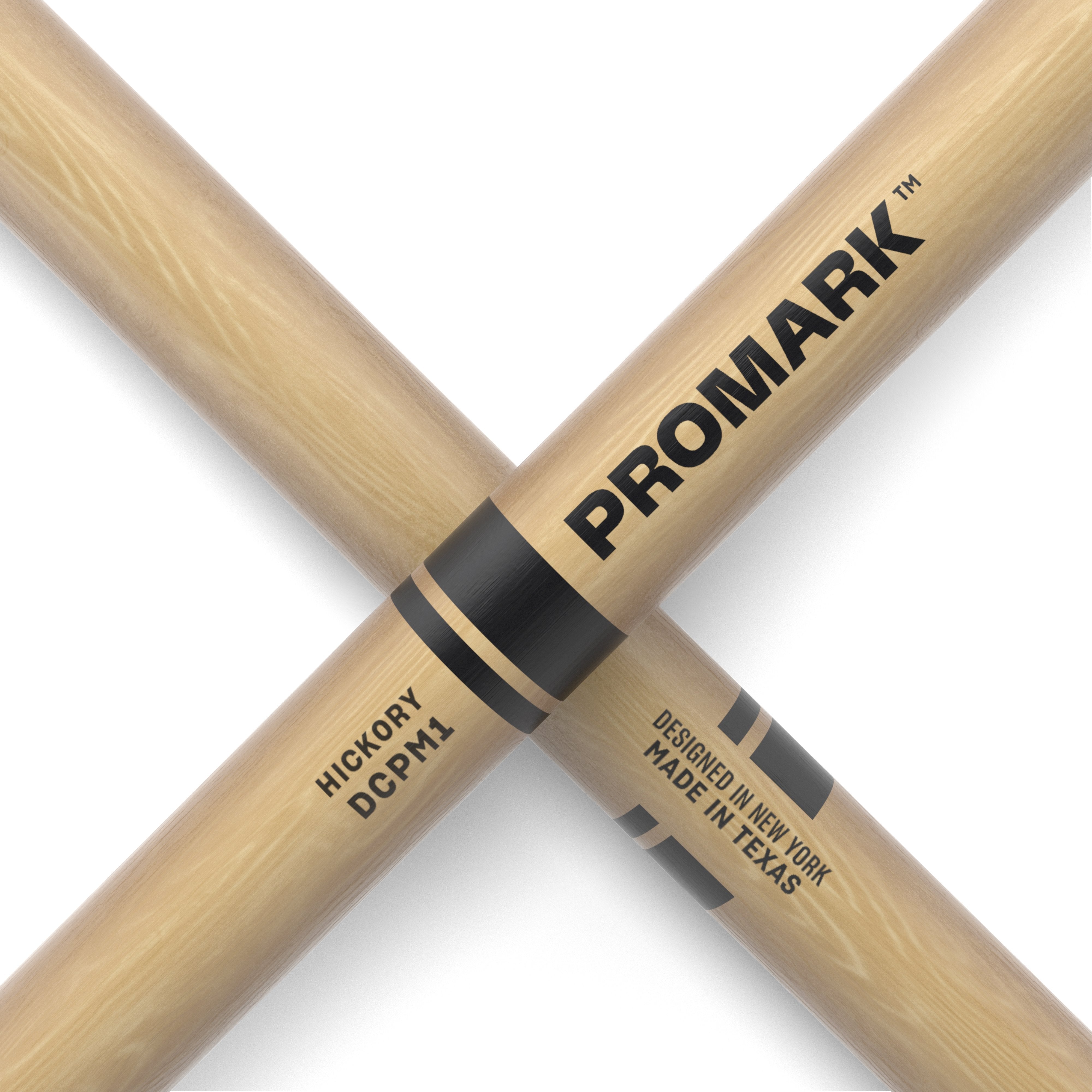 Promark DCPM1 Hickory Marching Drumsticks - Image 4