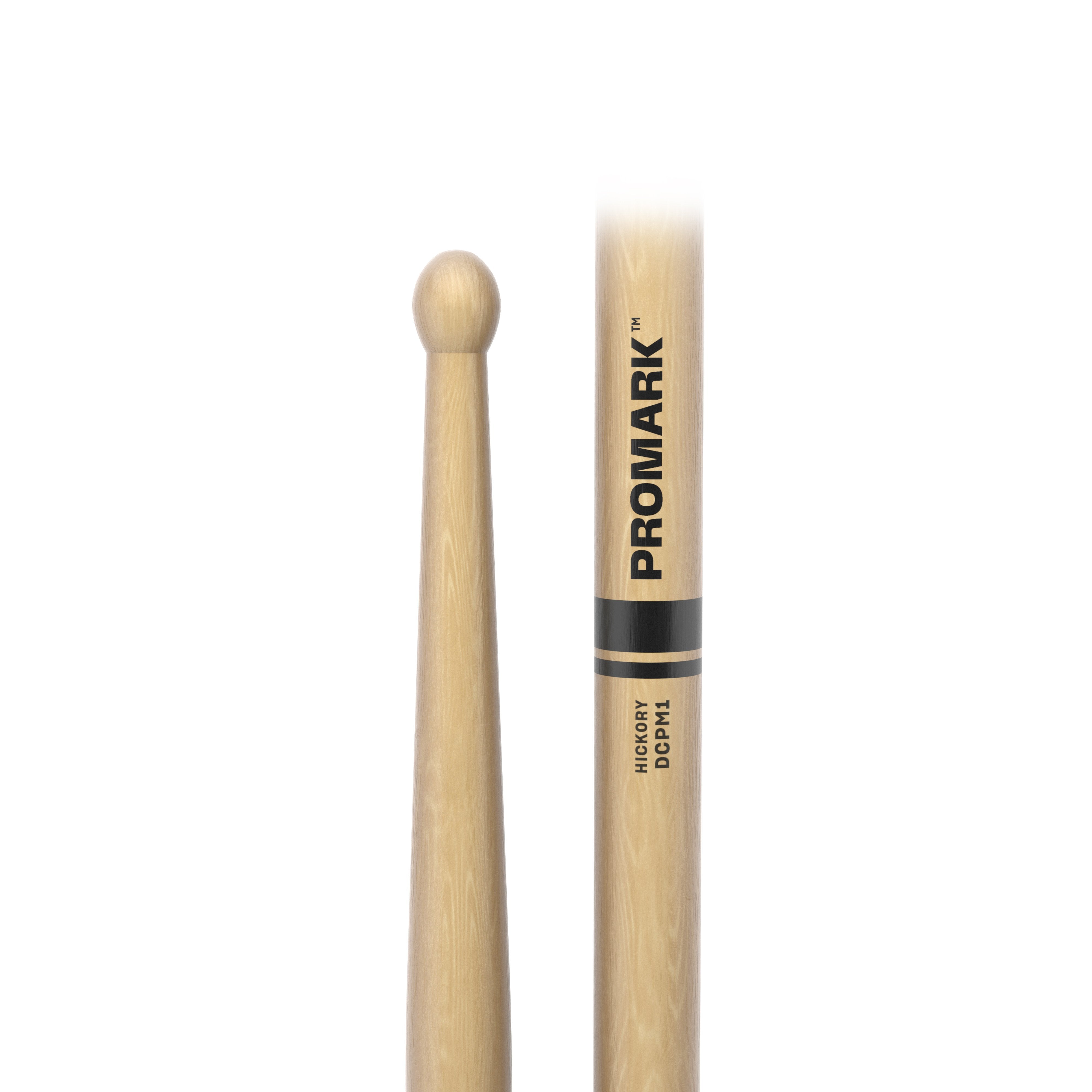 Promark DCPM1 Hickory Marching Drumsticks - Image 5