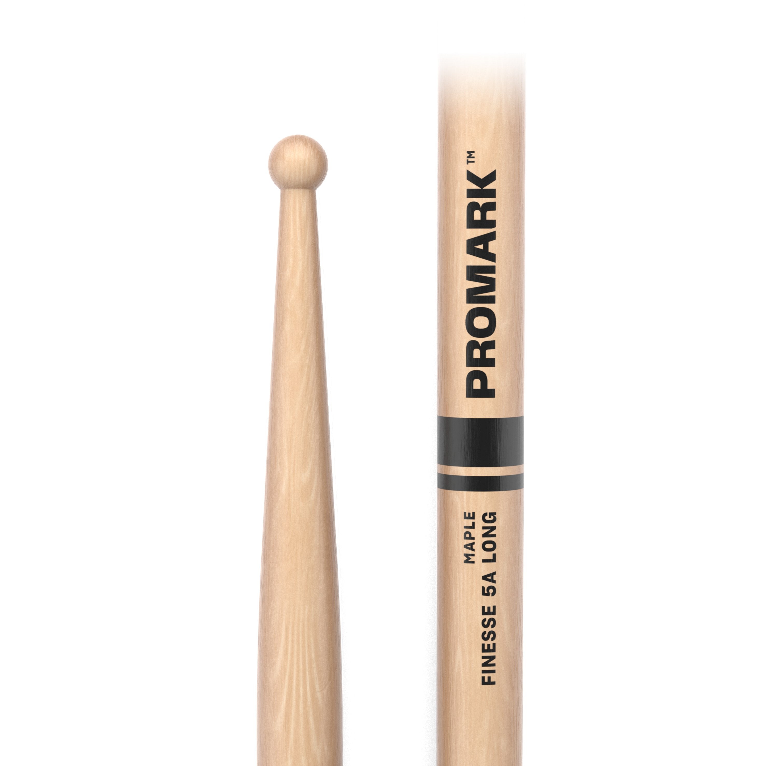 Promark Finesse 5A Long Maple Drumsticks - Image 2