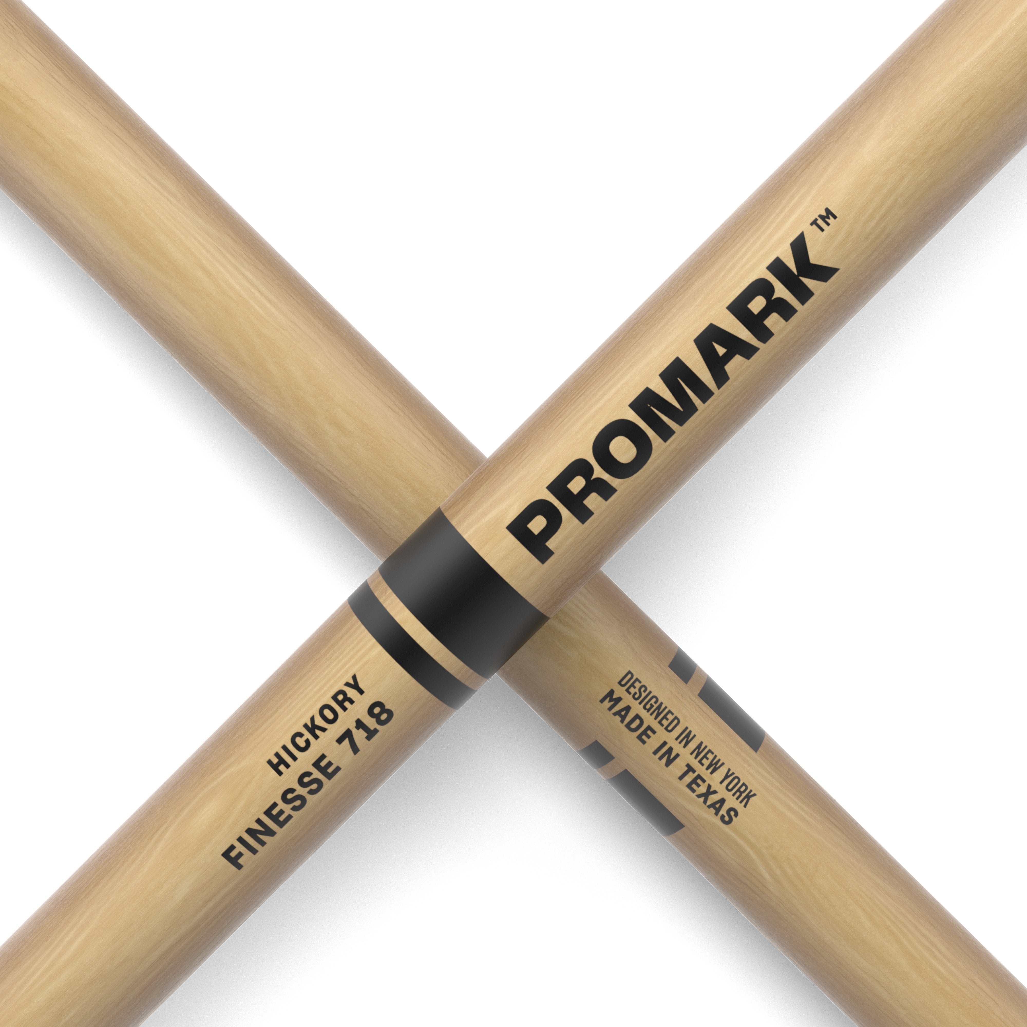 Promark Finesse 718 Wood Tip Drumsticks - Image 5