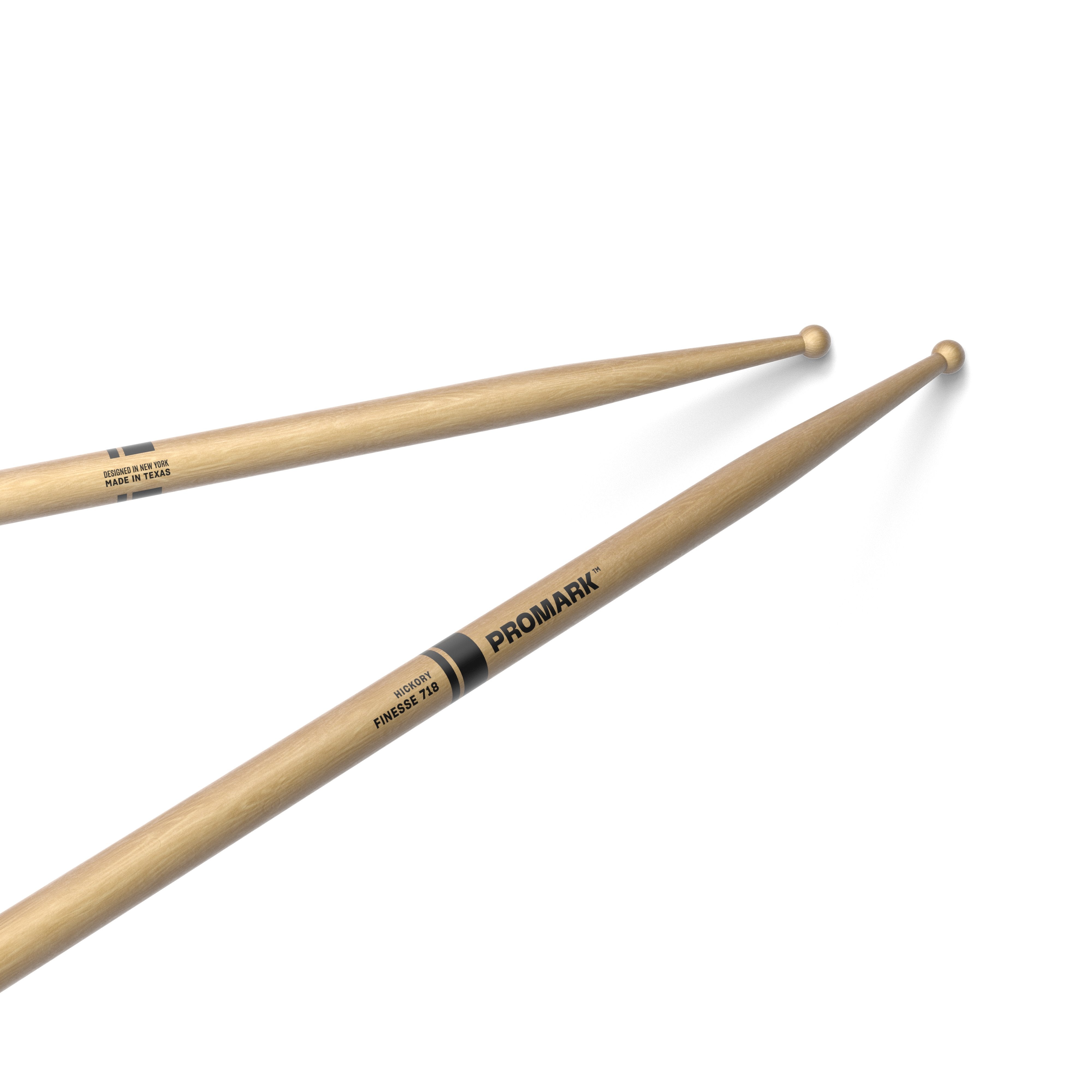 Promark Finesse 718 Wood Tip Drumsticks - Image 1