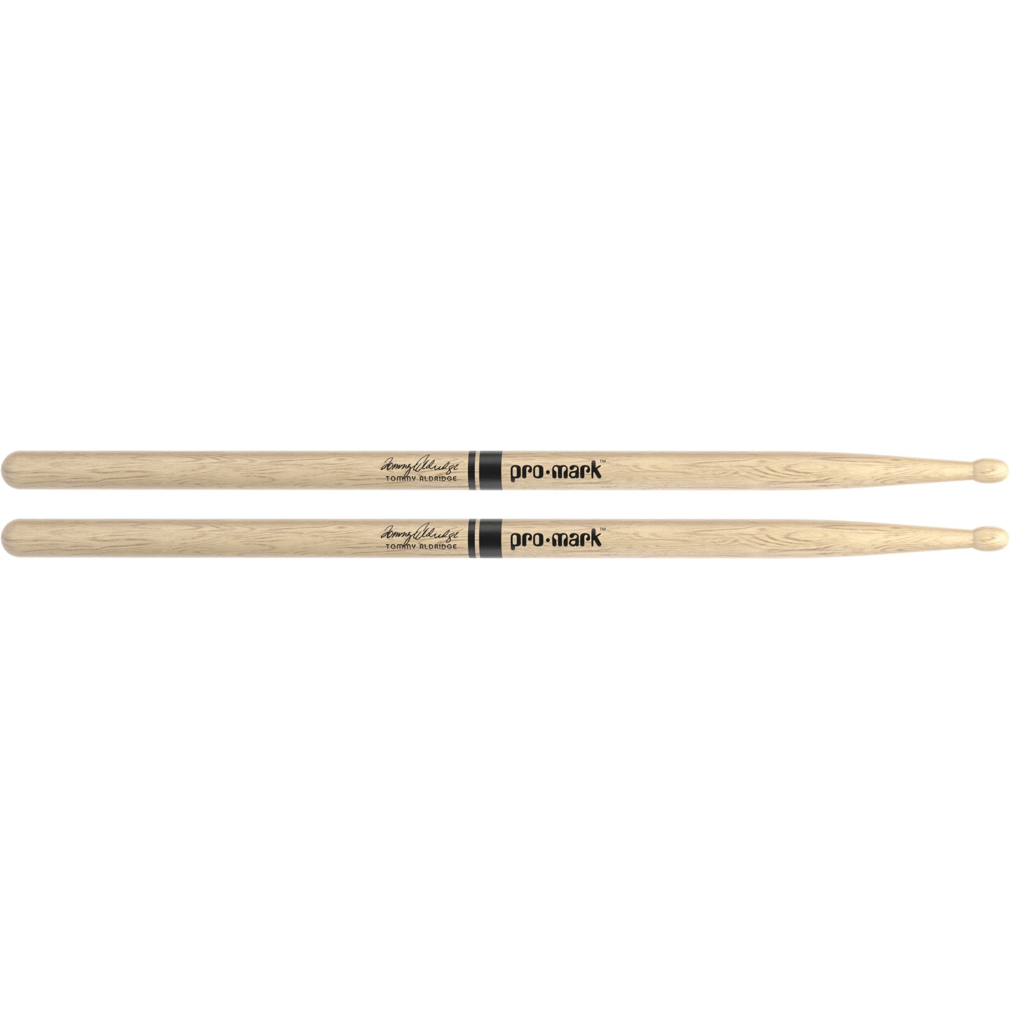Promark PW2SW Japanese Oak Tommy Aldridge 2S Wood Tip Drumsticks Pair