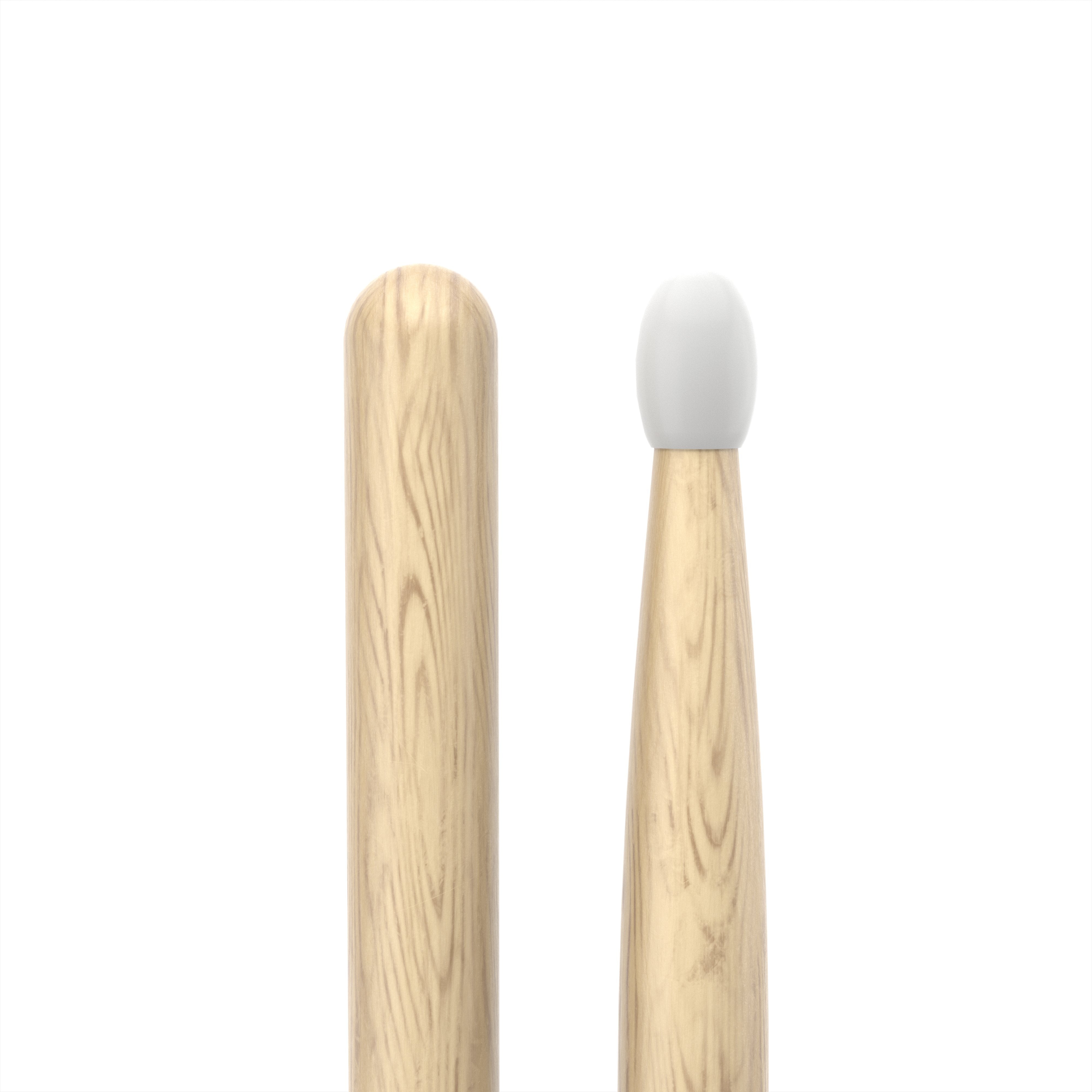 Promark PW747N Classic Attack Shira Kashi Nylon Tip Drumsticks - Image 4