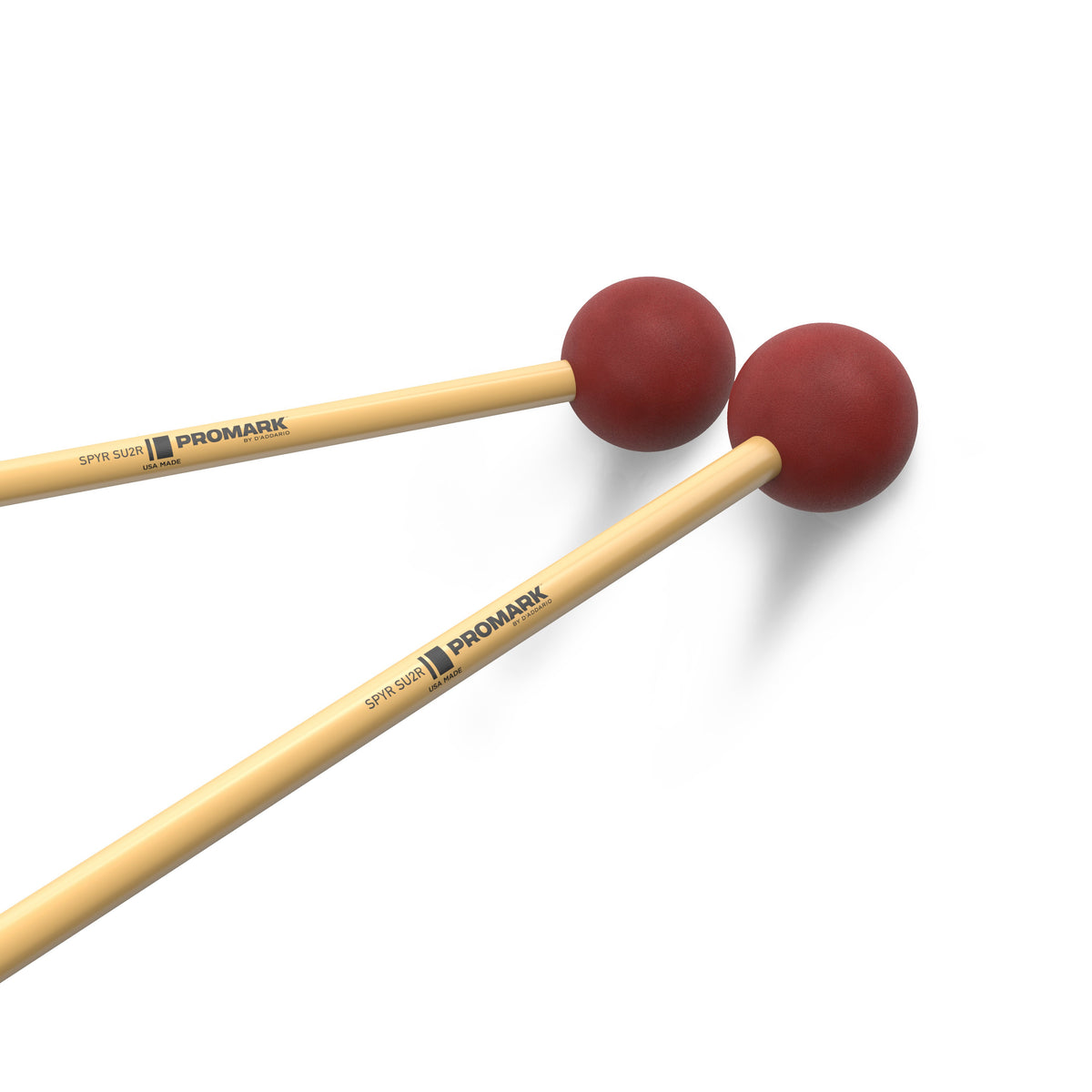Promark SPYR Medium Rubber Marimba Mallets - Image 1