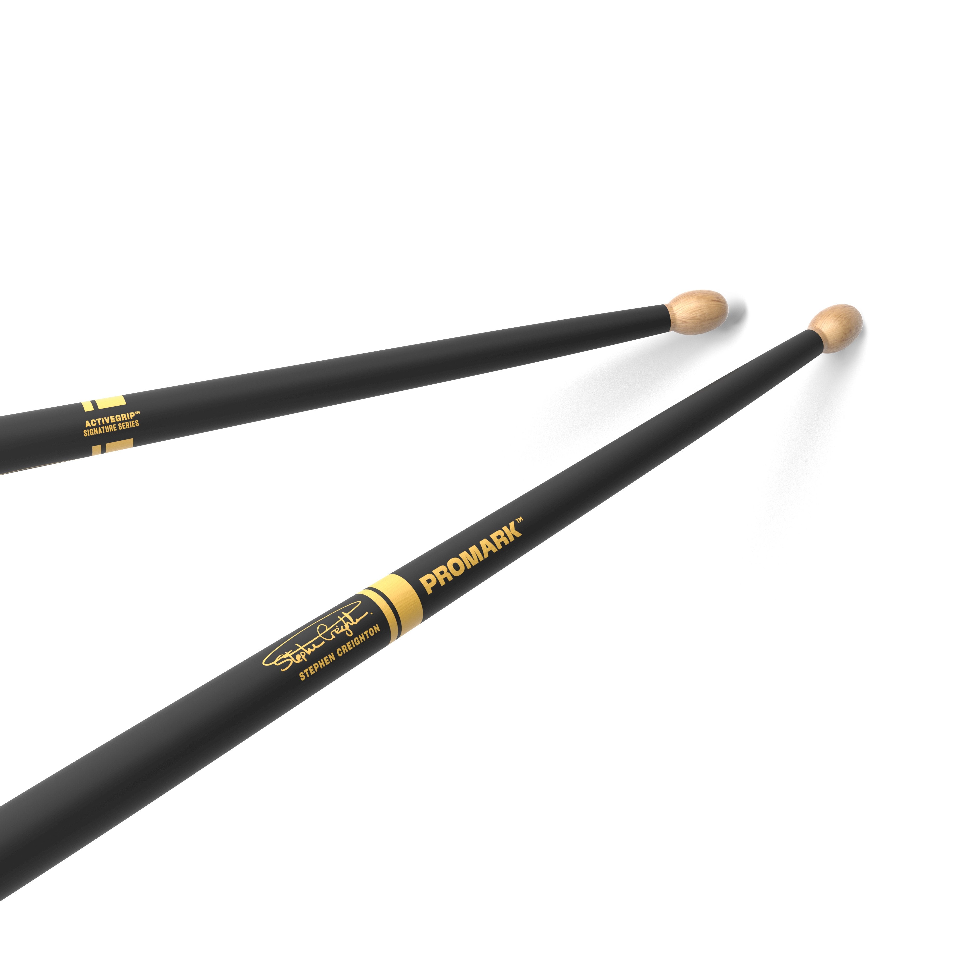 Promark Stephen Creighton Pipe Band Stick - ActiveGrip - Image 1