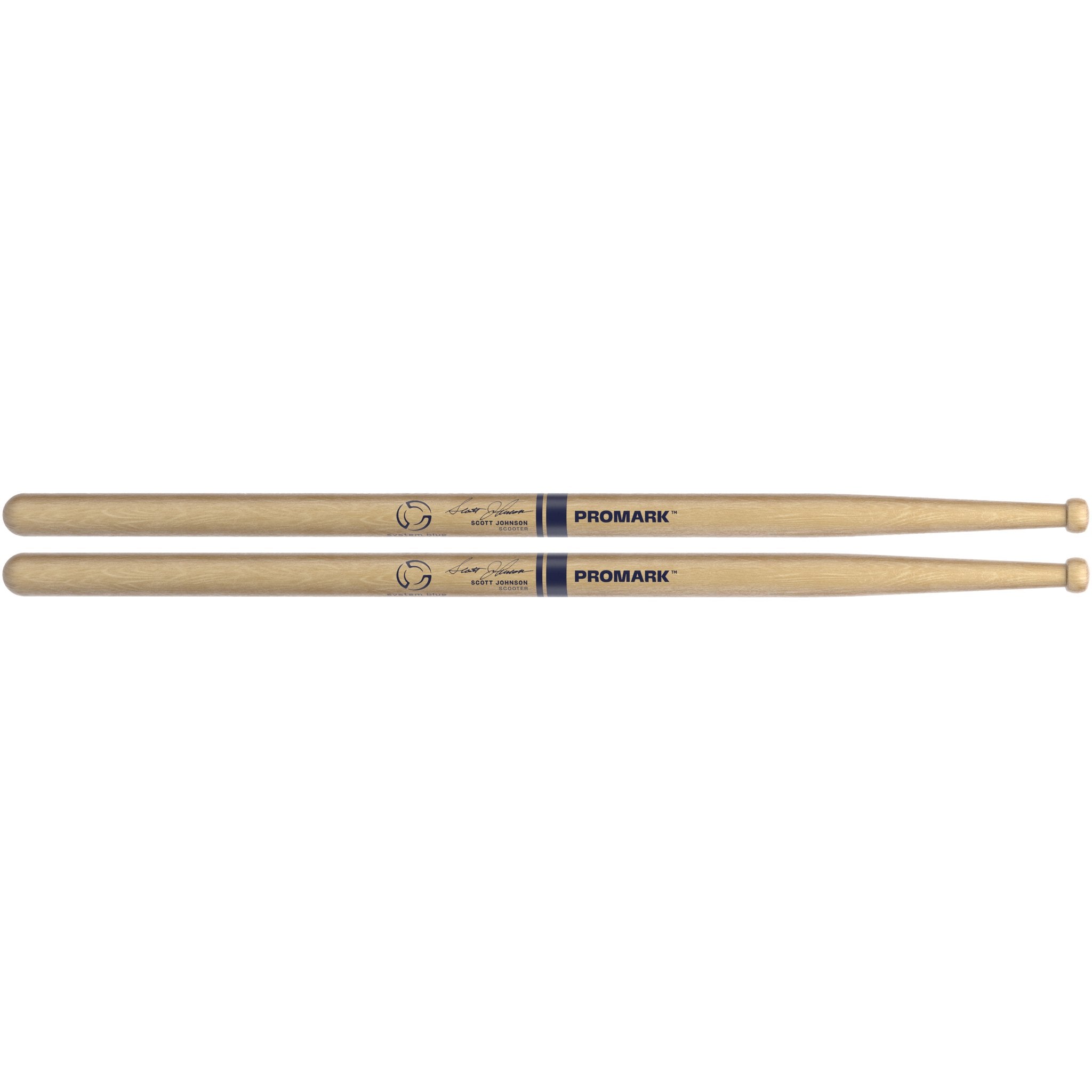 Promark System Blue Scott Johnson TXDC27 Scooters Drumsticks
