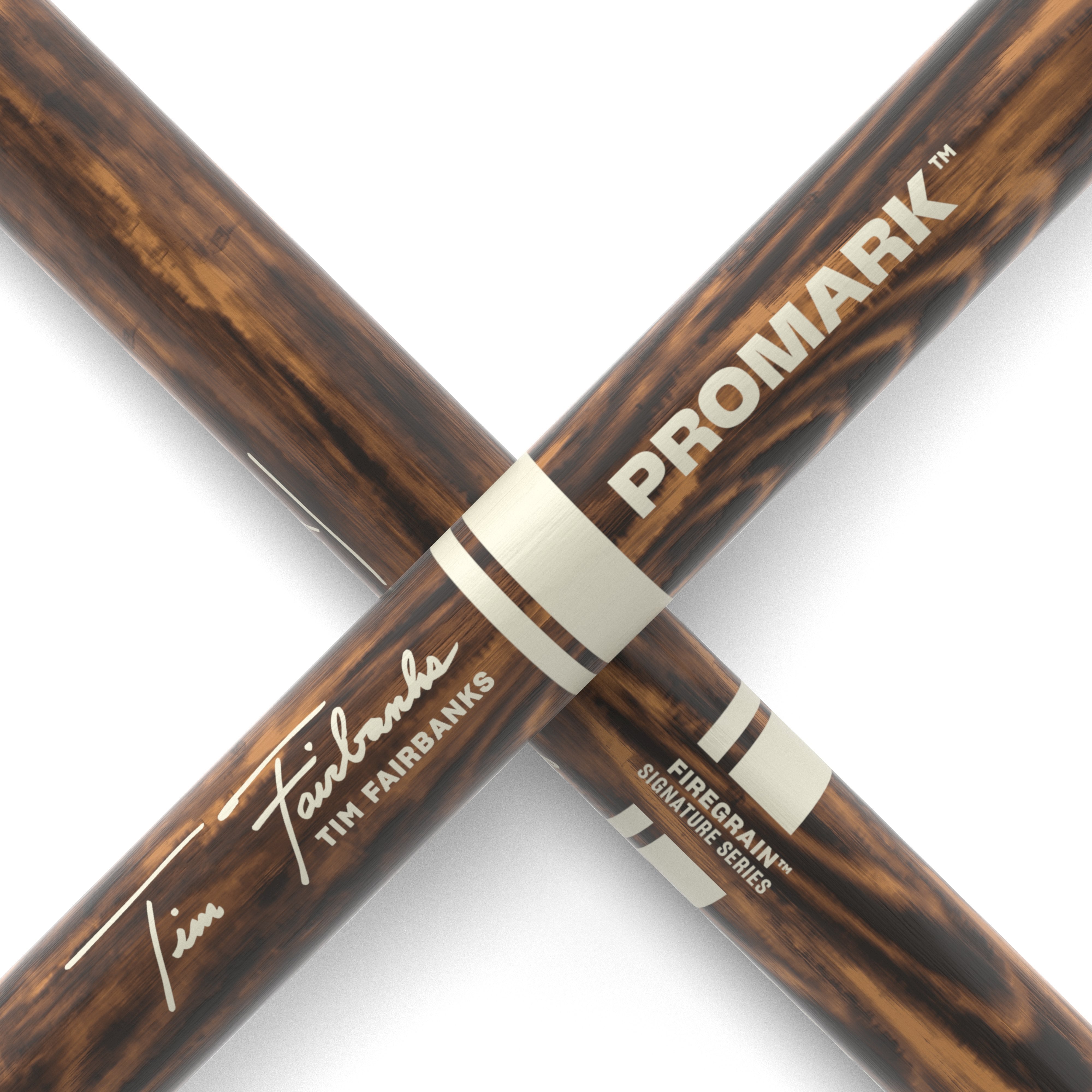 Promark Tim Fairbanks Firegrain Marching Snare Drumsticks - Image 5