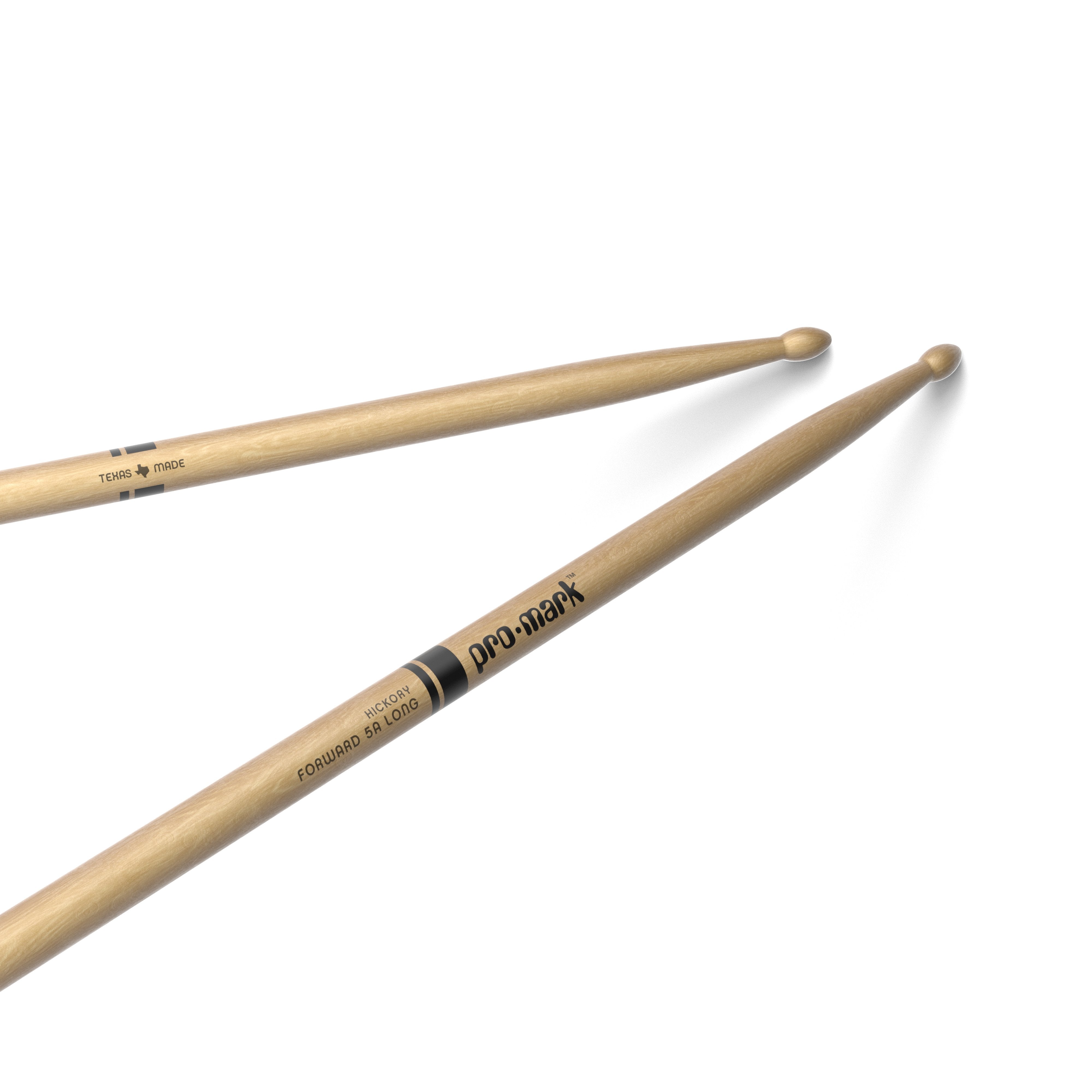 Promark TX5ALW Classic Forward Long 5A Wood Tip Drumsticks - Image 1