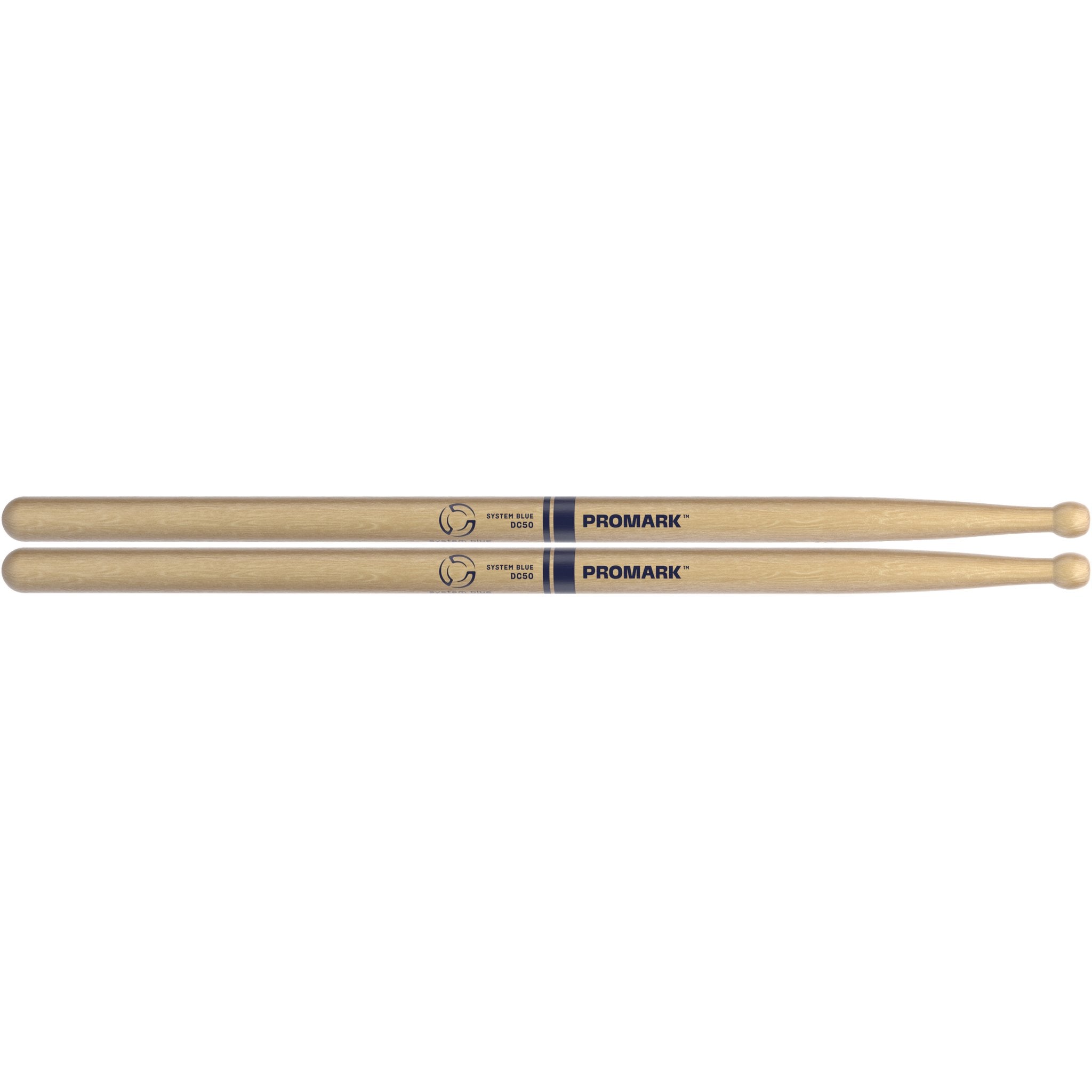 Promark TXDC50W System Blue Marching Snare Drumsticks | Steve