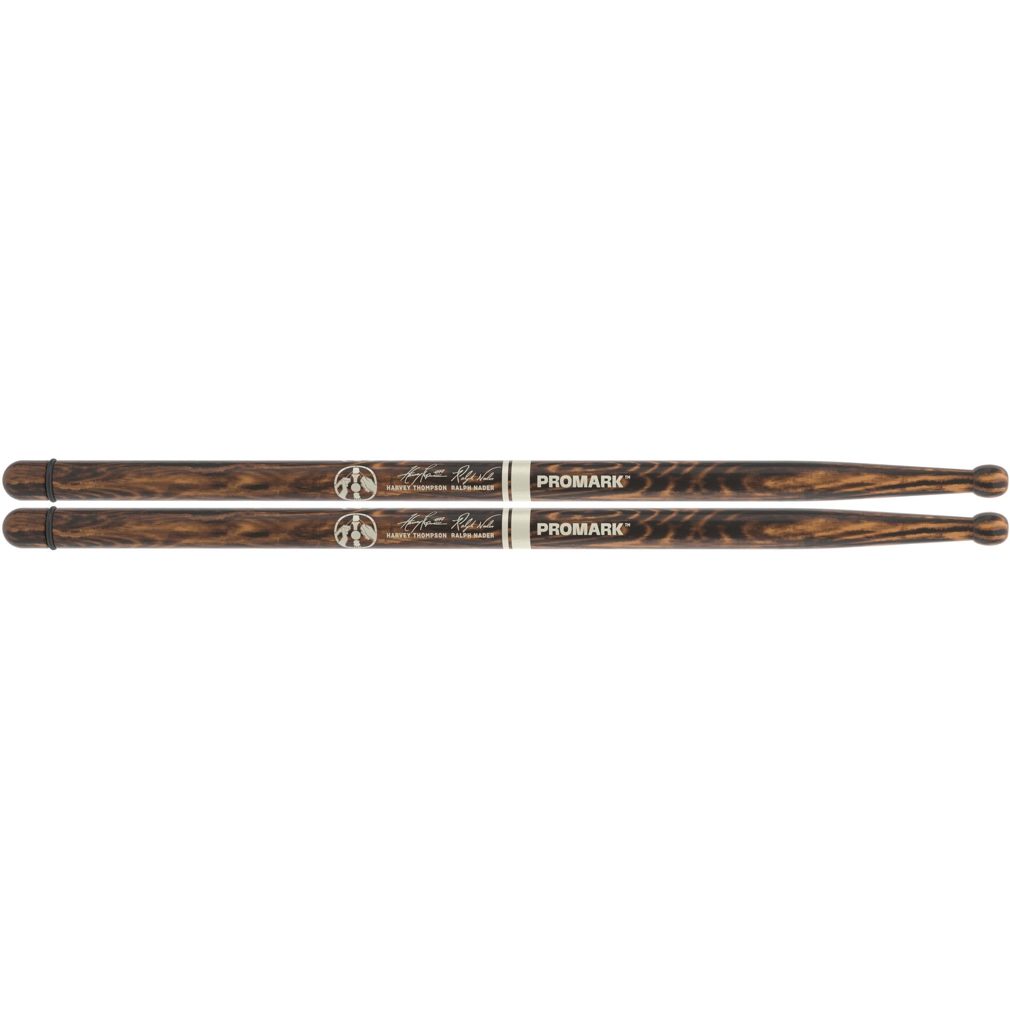 Promark TXDCBYOSW BYOS Firegrain Wood Tip Marching Snare Drumsticks pair