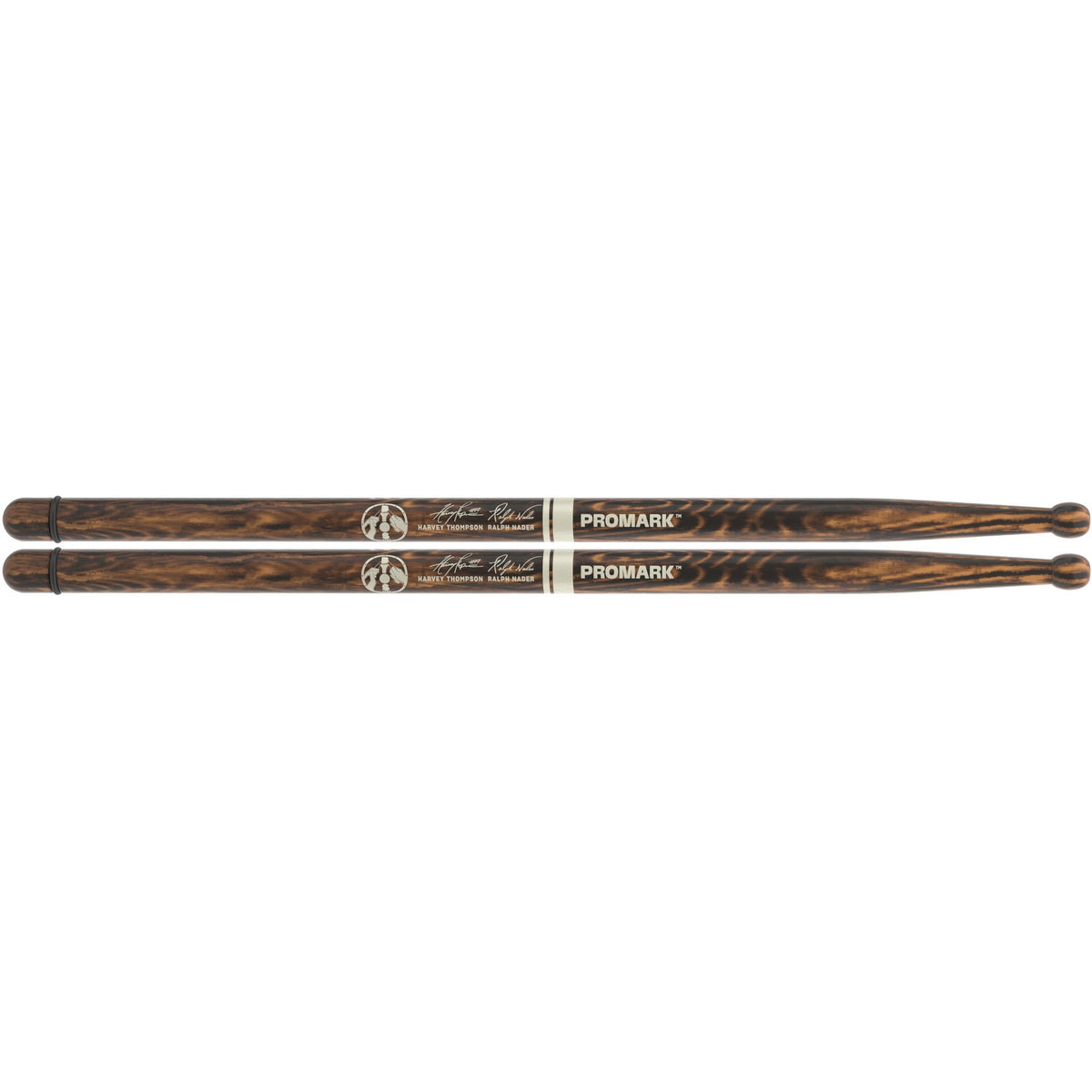 Promark TXDCBYOSW BYOS Firegrain Wood Tip Marching Snare Drumsticks pair