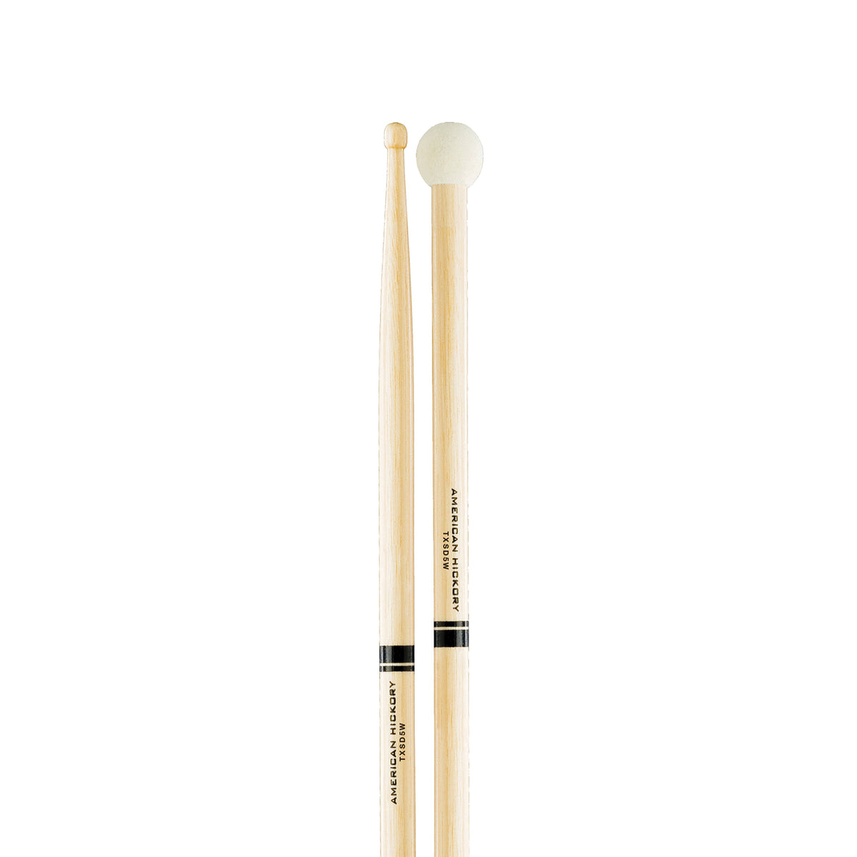 Promark TXSD5 Light Swizzle Drumsticks - Image 1