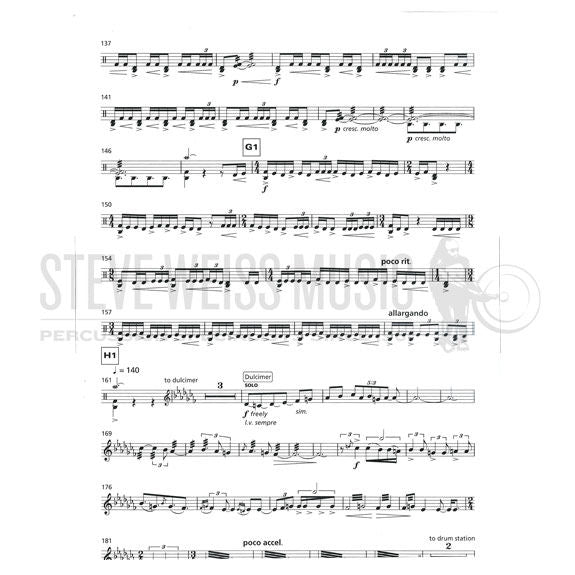 Psathas-View From Olympus (soli version w/digital audio)-V/M /steel drs./dulcimer/P/PN/digital track or orch.