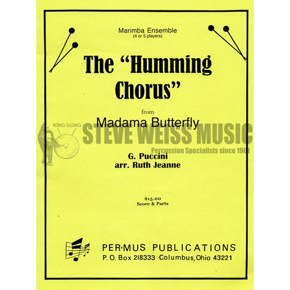 Puccini-Humming Chorus from Madama Butterfly arr. Jeanne (SP)-4-5M