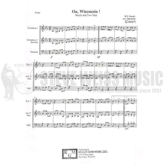 Purdy-On Wisconsin arr Simonson (SP)-X/2M