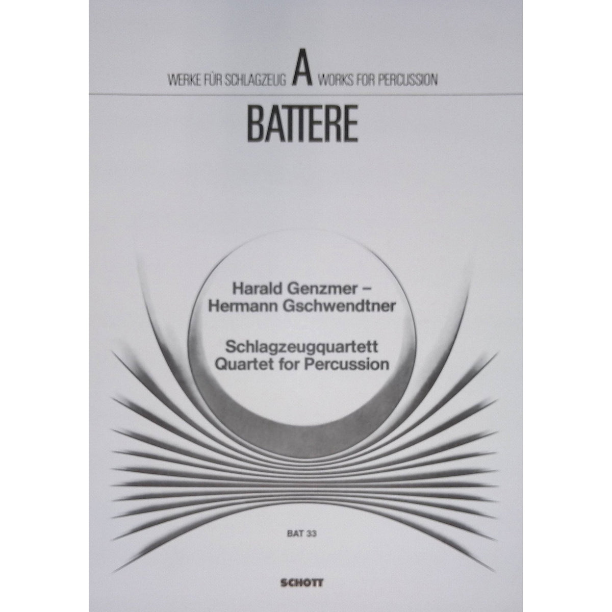 Quartet For Percussion by Harald Genzmer
