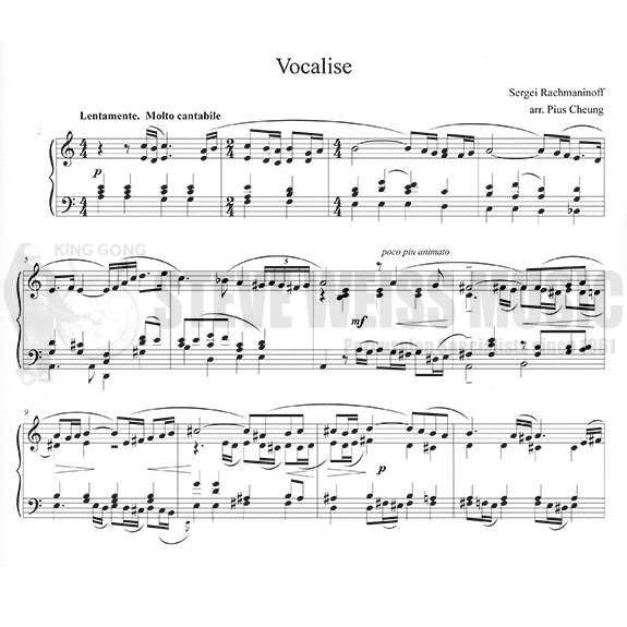 Rachmaninoff-Vocalise arr. Cheung-M
