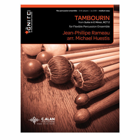 Rameau-Tambourin arr. Huestis (SP)-2 mall. inst./P/opt. 2 T/opt./PN