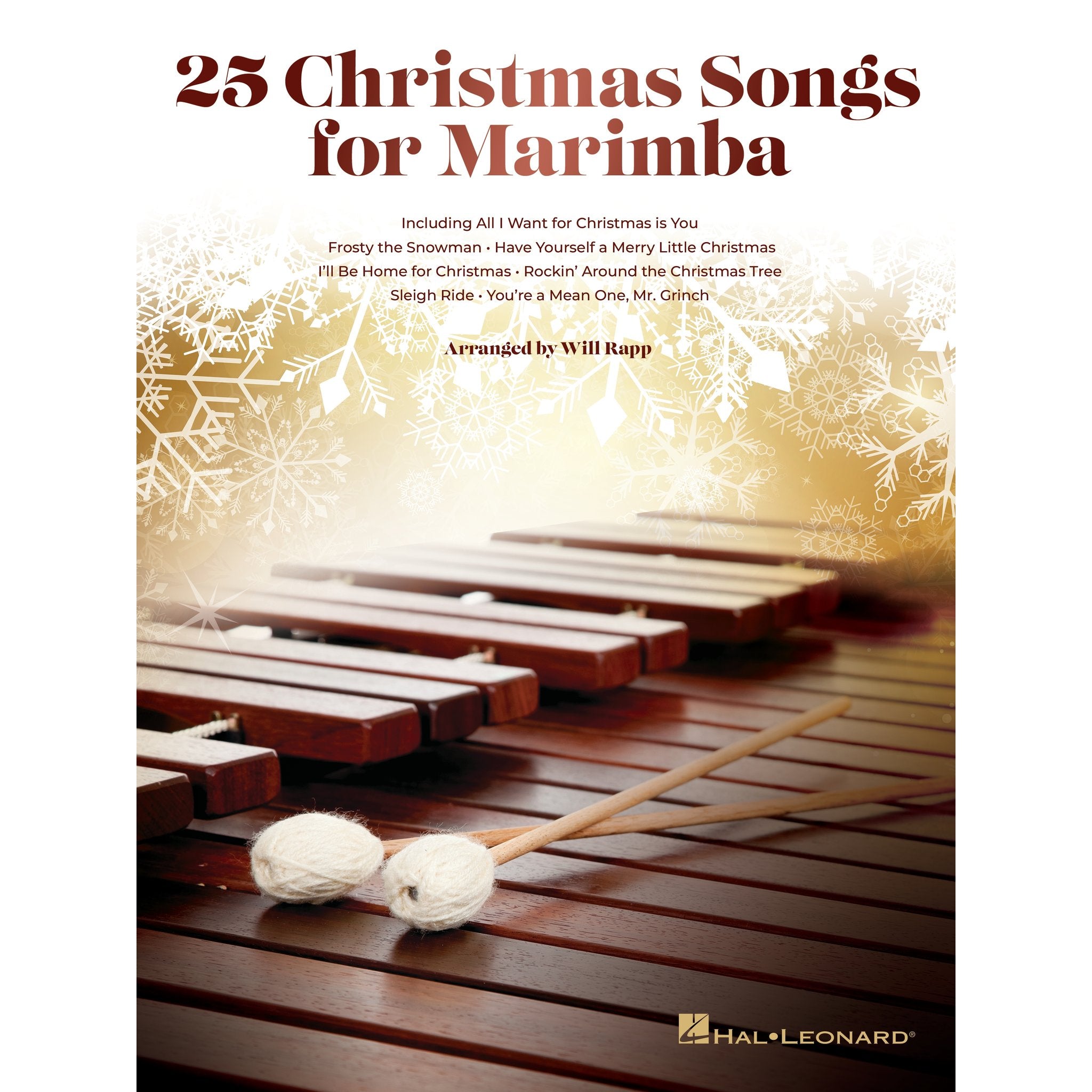 Rapp (arr.)-25 Christmas Songs for Marimba-M