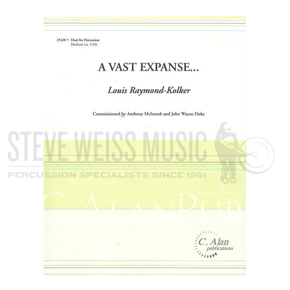 Raymond-Kolker-Vast Expanse, A (SP)-V/M/Steel drs./P