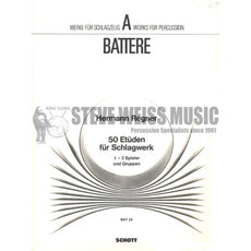 Regner-50 Etudes for Percussion