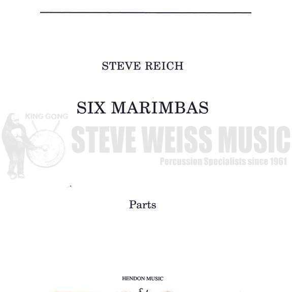 Reich-Six Marimbas (P)-6M OS