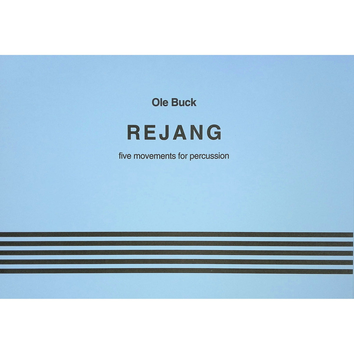 Rejang by Ole Buck