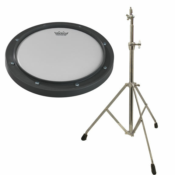 Remo 10" Tunable Practice Pad with Practice Pad Stand Package