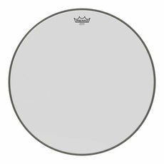 Remo 32" Smooth White Emperor Crimplock Marching Bass Drum Head (Small Crown Logo)
